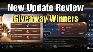 Black Desert Mobile New Update Review & Giveaway Winners