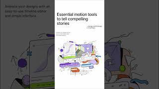Empower your narratives with essential motion tools. Design and animate within one seamless space.
