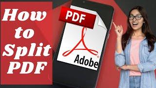 How to Split PDF Pages | How to separate PDF Pages | I love pdf | #splitpdf #pdfsplitter