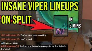 Viper Smokes & Walls on Split - VALORANT Guide