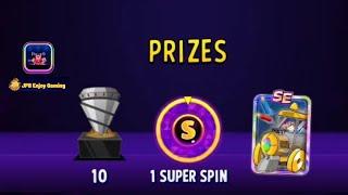 Drillin'Down Tournament FREE Prizes Super Spin and SE Train, Match Masters.