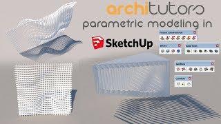 Parametric Modeling in Sketchup || Architutors