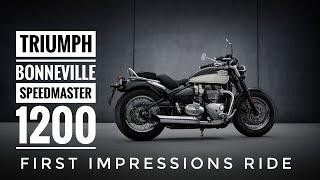 Triumph Bonneville Speedmaster. First Impressions.