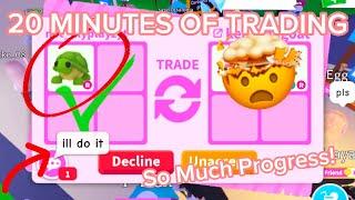 20 Minutes of Adopt me Trading!BIG TRADES! Growing My Inventory! Adopt me Roblox! 2024!