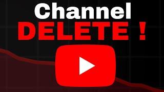 How to Delete Youtube Channel Permanently in 2024 ! 