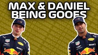 MAX Verstappen and DANIEL Ricciardo being GOOFS for 8 MINUTES STRAIGHT