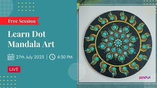 Learn Dot Mandala Art with Komal | Mandala Art | Live Session | Ask Pankhuri