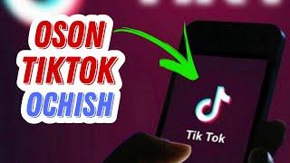 Telefonda TIKTOK ochish 2024