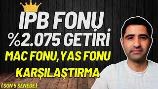 Yeni Lider Fon IPB Değişken Fon İnceleme , IPB Fonu ,MAC Fonu, YAS Fonu karşılaştırma #fon #yatirim