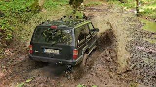 Jeep XJ, Toyota Land Cruiser LJ73, Opel Frontera A & Hyundai Galloper II - Off Road And Trail Damage