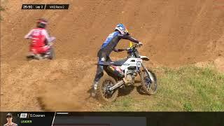 Kay De Wolf goes down twice! MX2 Race 2 | MXGP of Latvia 2024