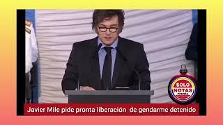 ÚLTIMA HORAMilei pidió la liberación inmediata del gendarme detenido en Venezuela.