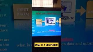 WHAT is a Computer ? Introduction to computer|#computerknowledge #shortvideo #computerbasics