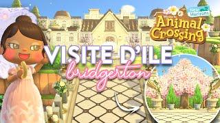 VISITE D'ÎLE CHRONIQUE DES BRIDGERTON 🪶 - ANIMAL CROSSING NEW HORIZONS #netflix #bridgerton