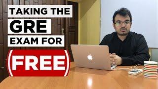 How to take the GRE Exam for Free (Pakistan)