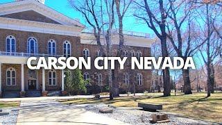 Exploring Downtown Carson City, Nevada USA Walking Tour #carsoncity #carsoncitynevada