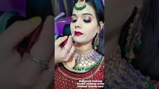 #3dbridalmakeup Brijkanya Makeup Studio Vaishali Vranda soni 