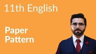 11th Class English, 11th Class English Paper Pattern - First Year English