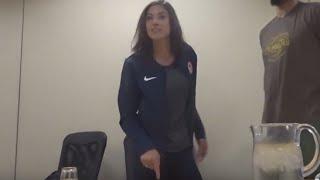 Hope Solo Live Reaction To US Soccer Suspension