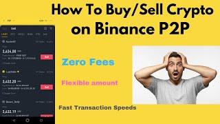 Binance P2P Tutorial: How To Buy and Sell  Crypto on Binance P2P 2022