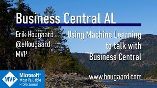 Using Machine Learning to talk with Business Central