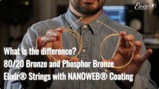 Michael Watts Acoustic Guitar Lesson: Phosphor Bronze vs 80/20 Bronze Strings | ELIXIR Strings