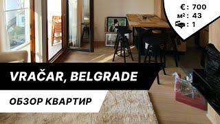 Обзор квартиры в районе Врачар в Белграде в аренду, 43 кв.м. Старый район, особенности жилья и цены.