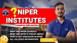  What is NIPER? | Complete Information | Colleges, Fees, Eligibility, Exam, Reservation  #niper