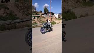 crazy rider trying to wheelie || #viral #trending #shorts