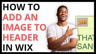 How to Add an Image to Header in Wix [QUICK GUIDE]