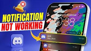 How to Fix Discord Notification Not Working on iPhone | Not getting Discord notifications