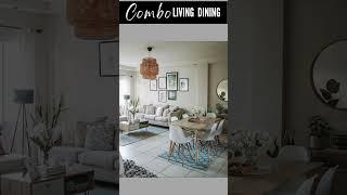 Small Living Room Dining Room Combo Design Ideas