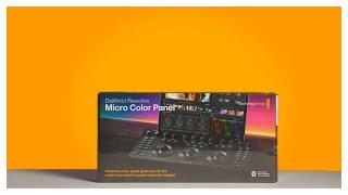 A Look at Blackmagic⎜DaVinci Resolve Micro Color Panel⎜Small and Powerful
