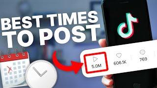 Best Times To Post On TikTok to Go Viral 2023