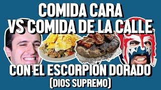 COMIDA BARATA VS CARA CON EL ESCORPIÓN DORADO - ÑAM ÑAM (Episodio 77)