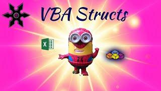 User Defined Types (Structs) in VBA