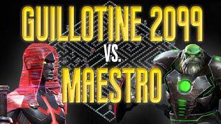 Guillotine 2099 vs. Ex. Maestro (Labyrinth of Legends) | ONE-SHOT | Marvel Contest of Champions