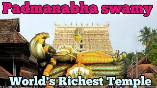 Thiruvanathapuram Padmanabhaswamy Temple , Worlds Richest Temple