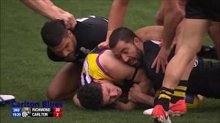 Sam Petrevski-Seton - Match highlights - Round 21 2019 - Carlton Blues vs Richmond Tigers