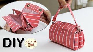 Easy Sewing Tutorial! A cute little pouch bag