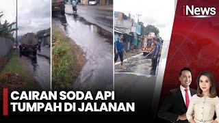 Cairan Kimia Tumpah di Jalan, Pengendara Keluhkan Gatal-Gatal dan Kendaraan Rusak - iNews Pagi 25/12