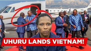 BREAKING! UHURU KENYATTA LANDS IN VIETNAM TO NEGOTIATE FOR MAGRET NDUTA'S RELEASE