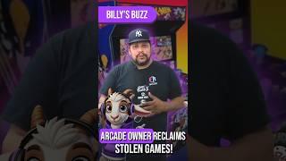 Arcade Owner Reclaims Stolen Games