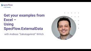 Get your examples from Excel – Using SpecFlow.ExternalData