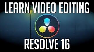 LEARN DAVINCI RESOLVE 16 IN 40 MINUTES - Video Editor Guide for Beginners