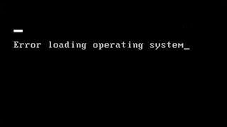 Error Loading Operating System || Cara Mengatasi CPU Komputer Lodding Error gagal booting windows