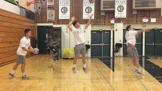 JUMP Float Serve - How to SERVE a Volleyball Tutorial (part 2/3)