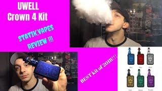 Uwell Crown 4 Kit Review Best Vape mod of 2018 ?