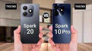 Tecno Spark 20 Vs Tecno Spark 10 Pro