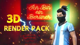 Free Fire New  Character Png Pack | FREE FIRE NEW 3D RENDER PACK | Free fire gfx pack 2022